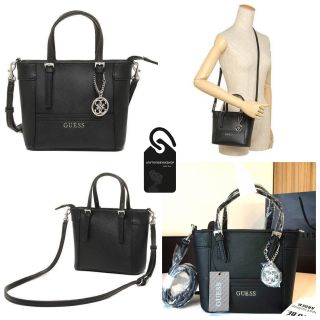 GUESS SAFFIANO MINI CROSS BODY BAG