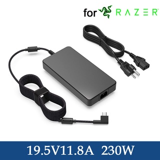 230W Razer Blade Charger for Razer Blade 15, Pro 17 4K RC30-0248 GTX1060 GTX1070 RTX2070 RTX2080 Laptop Power AC Adapter Supply Cord 19.5V 11.8A