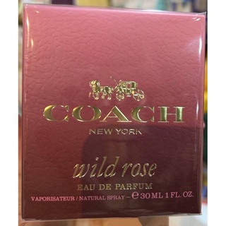 ใหม่ล่าสุด‼️Coach Wild Rose EDP **30ml กล่องซีล #coach