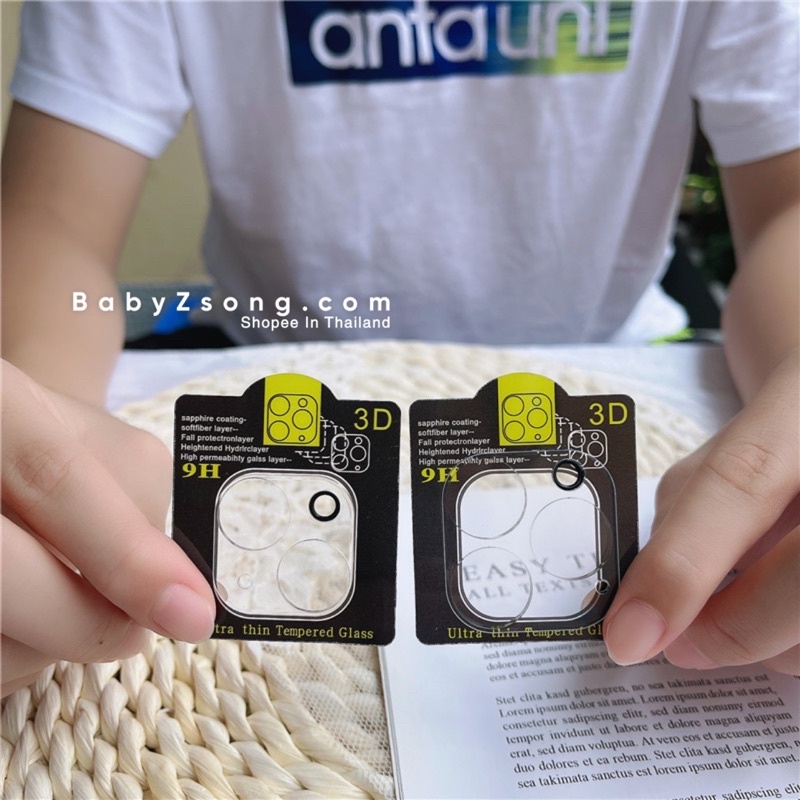 ฟิล์ม 9h ครอปเลนส์กล้องiStar ฟิล์มกระจกนิรภัยกล้องโทรศัพท์ สำหรับรุ่น 11-16 16plus 16pro 16promax