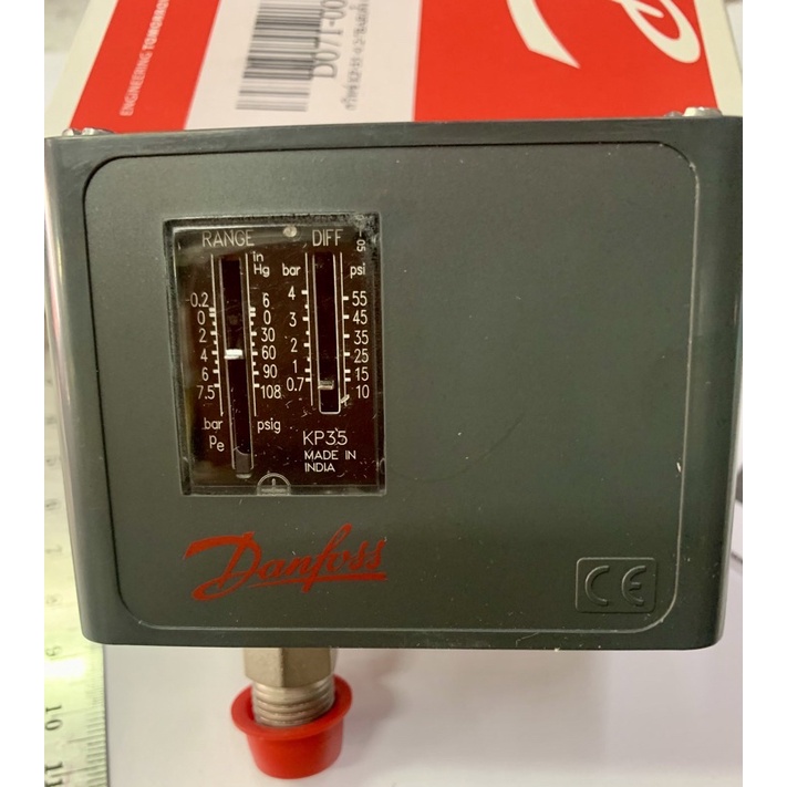 KP35 Pressure switch รุ่น KP35 เพรสเชอร์สวิทช์ ยี่ห้อ Danfoss แดนฟอส