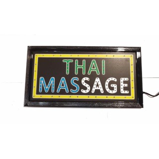 ป้ายไฟ LED Thai Massage