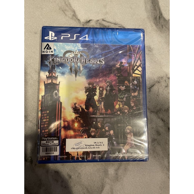 แผ่นเกมส์ Ps4 : Kingdom Hearts III