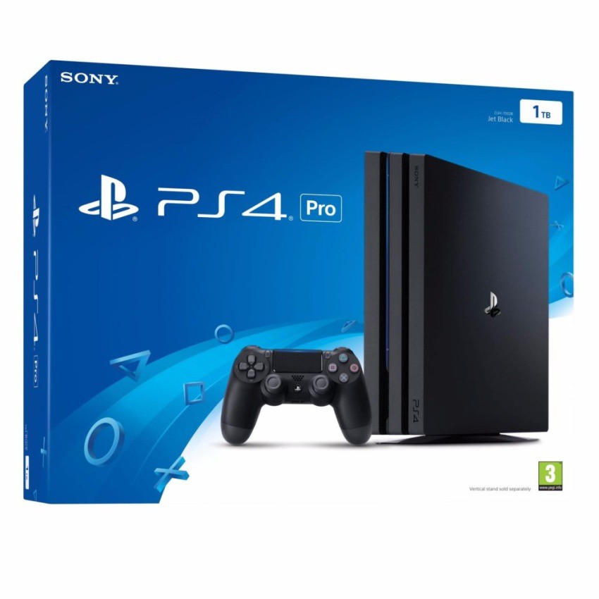 (พิม NEWGAME ในช่องโค้ดส่วนลด)PS4 Pro 1TB (Black) CUH-7106B Asia รับประกันศูนย์ SONY ไทย