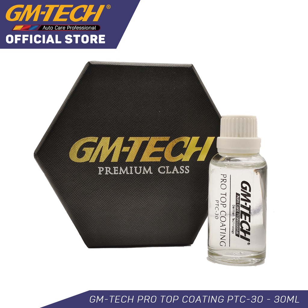 GM-TECH Pro Top Coating - Slick & Glossy Paint Ceramic Coating (30ml)
