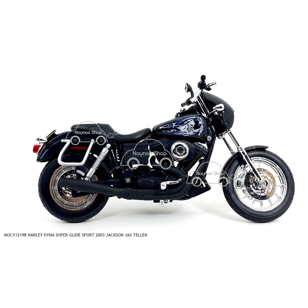 โมเดล Harley Dyna Super Glide Sport 03 Jackson Jax Teller Shopee Thailand