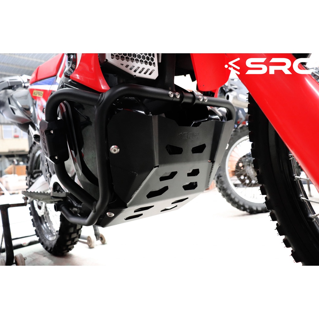 SRC แคชบาร์ และ อกล่าง สำหรับ HONDA CRF 300 RALLY (CRASH BAR AND ENGINE GUARD)ปี2022-2025
