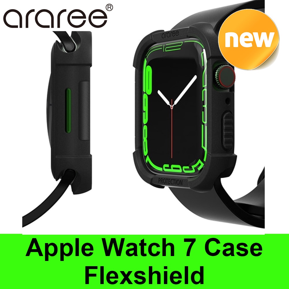 ARAREE Apple Watch 7 Case Flexshield Premium TPU Material Protection Korea