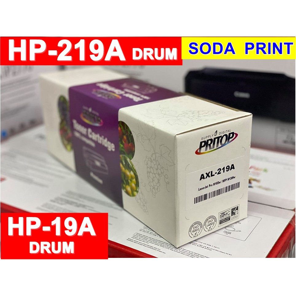Toner ตลับดรัมเทียบเท่า Drum สำหรับ CF 219A/CF-219A/CF219A/219A/CF219/12k/HP19A/HP 19A/HP 219A/HP219