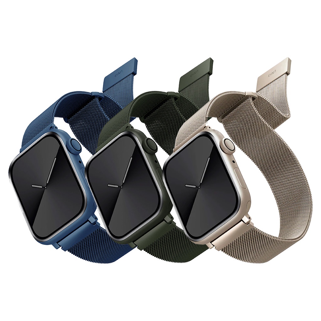 Uniq Dante Strap Band Case ใช ้ งานร ่ วมกับ Apple Watch Series 7/SE/6/5/4/3/2/1สายเดี ่ ยว 45mm/44mm/40mm/41mm40mm/40mm/38m