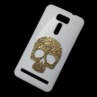 Retro Metal Skull Back Hard Case Cover for ASUS Zenfone 2 Laser ZE601KL