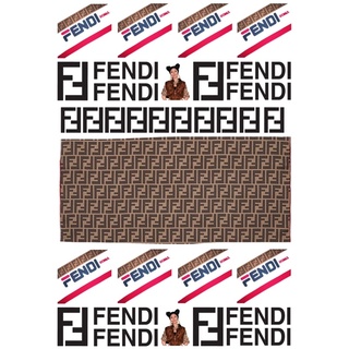 สติ๊กเกอร์ลอกน้ำ Fendi