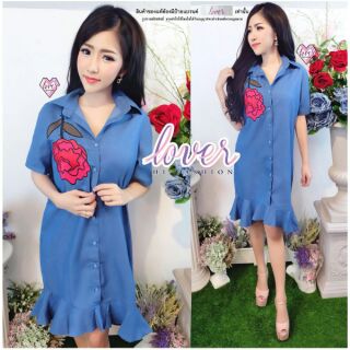 Rosy Jean Dress