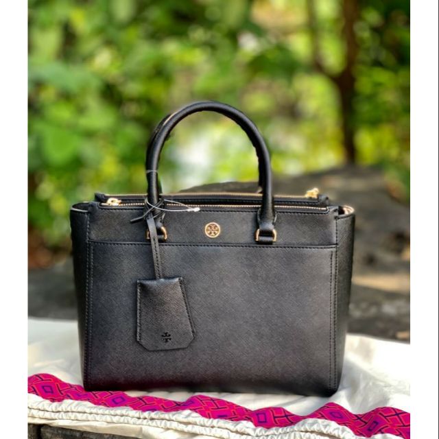 Tory burch Robinson Small Double - Zip Tote