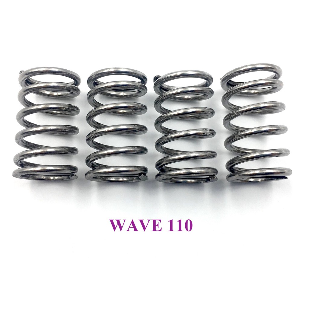 สปริงคลัช WAVE110, WAVE100, NICE 110 ชุด 4 ตัว สปริงคลัทช์