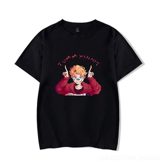 ราคาต่ำสุด!!Tommyinnit ซอฟท์ยาว 2D พื้นฐานS-3XL