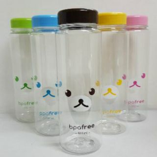 ขวดน้ำ น้องหมี ขนาด 500 ml มีสีให้เลือก