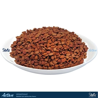 Silver(ซิลเวอร์) Active อาหารแมวแบบเม็ด รสปลาทูและข้าวหอมมะลิ สำหรับแมวอายุ 1 ปีขึ้นไป ขนาด 20kg