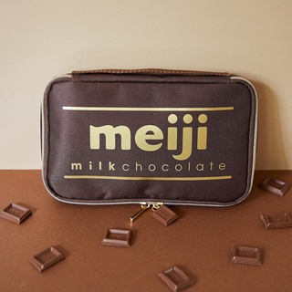 กระเป๋า Meiji Milk Chocolate 95th Anniversary Multi Pouch BOOK