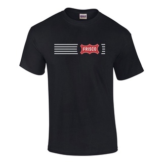 [COD]ขายดี เสื้อยืด พิมพ์ลายโลโก้ Frisco Railroad Tee s [tee44] GGepej67GFlnhl83