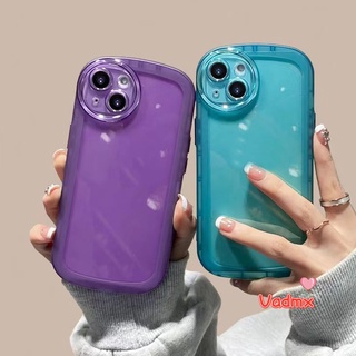 เคสนิ่ม แบบใส ป้องกันกล้อง สีแคนดี้ สําหรับ Vivo Y50 Y20i Y20 Y12S Y11S Y19 Y17 Y15 Y13 Y12 Y11 Y83 Y81