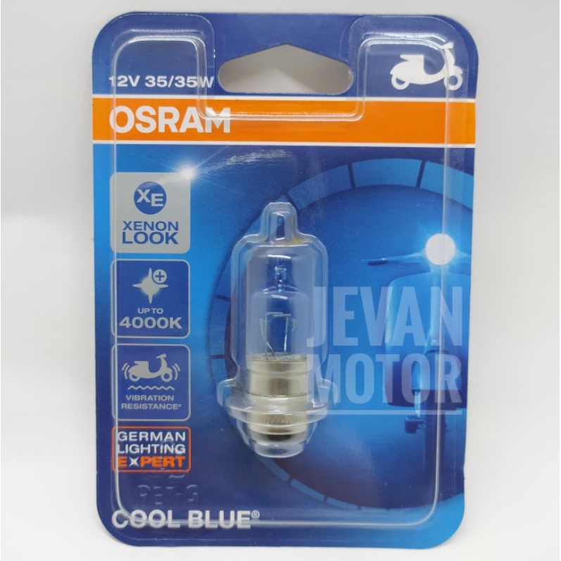Osram 62337CB-01B / Osram H4 12V 35/35W Cool Blue Bulb / Motorcycle Front Bulb