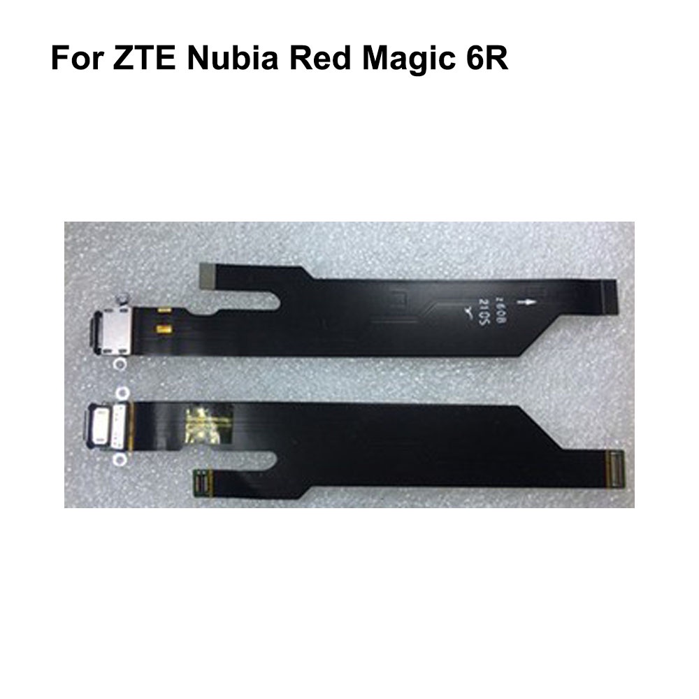 ทดสอบดีสําหรับ ZTE Nubia Red Magic 6R พอร์ต usb Charger Dock Connector usb ชาร์จ Flex สําหรับ ZTE Nu