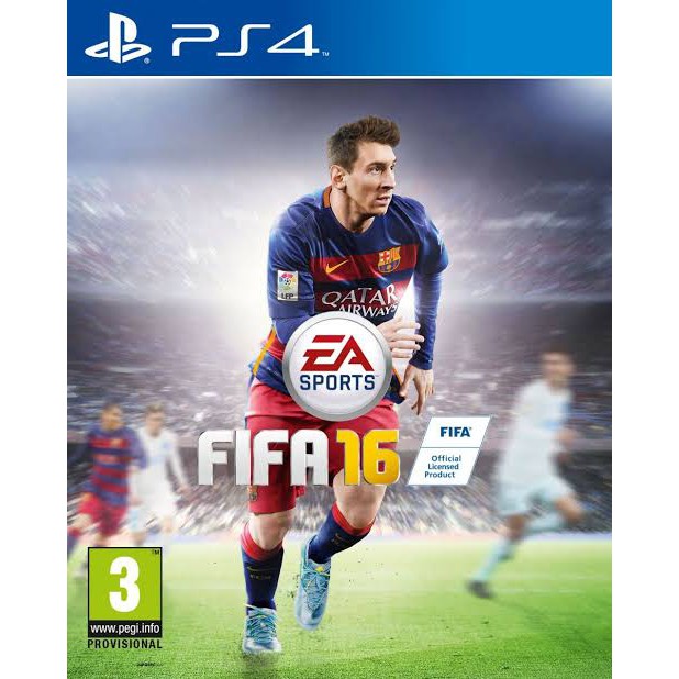 แผ่นเกมส์  FIFA 16 PS4 (มือสอง)