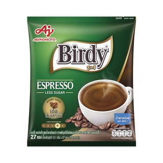 BIRDY เบอร์ดี้ กาแฟ 3อิน1 เอสเปรสโซ 13.2 กรัม (แพ็ค 27 ซอง)