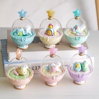 โมเดล สโนลโกลฟ ฟิกเกอร์ แบบสุ่ม Sumikko Gurashi Snowglobe Figure ซูมิโกะ 🔮 San-X ของเล่น มี6 แบบ 🍀