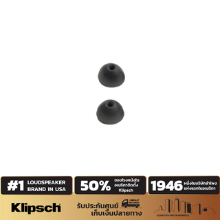 KLIPSCH T5  II TRUE WIRELESS /SPORT/MCLAREN (จุกหูฟังแบบโฟม)​