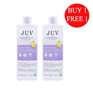 BUY1 FREE1 JUV Micellar Water Anti- Acne Cleanser (500 ml x 2)