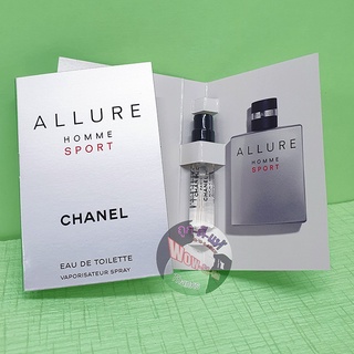 สปอร์ตแบบเย้ายวน 🥰 น้ำหอม Chanel Allure Homme Sport edt.ขนาดทดลอง ของแท้ 100%