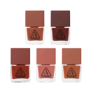 3CE Nail Lacquer (NU1, NU2, NU3, RD10)