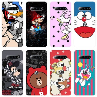 เคสสำหรับ Xiaomi Black Shark 4 Case Silicone Back Cover Soft Casing Xiaomi Black Shark 4 Shark4 2021 cartoon TPU เคส