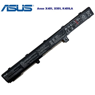 (ส่งฟรี ประกัน 1 ปี) Asus แบตเตอรี่โน๊ตบุ๊ค Battery Notebook Asus X451 X551 X551C  X451C K451LA Series A41N1308 ของแท้