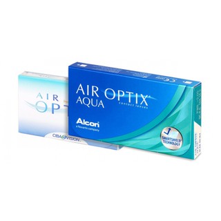 AIR OPTIX® AQUA คอนแทคเลนส์ใส ชนิดรายเดือน วัสดุซิลิโคนไฮโดรเจล 1กล่อง มี 3 ชิ้น