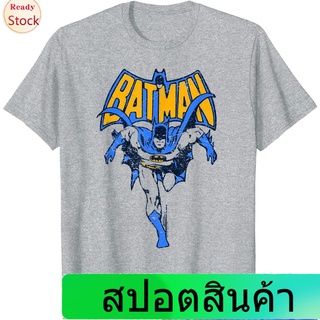 เสื้อยืดกีฬา Batman Vintage Run T Shirt Short sleeve T-shirts