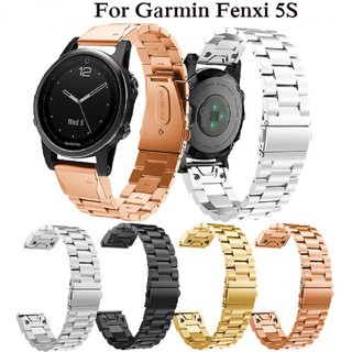 สายนาฬิกาข้อมือสแตนเลสสำหรับ Garmin Fenix 5S / 5s plus