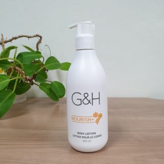 📍โลชั่นบำรุงผิว G &amp; H  NOURISH+(400ml)บำรุงเข้มข้น เติมความชุ่มชื้นให้ผิวได้อย่างยาวนาน