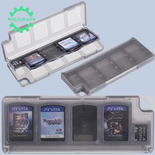 เคสการ์ดหน่วยความจำ 8 in 1 สำหรับ Sony PS Vita