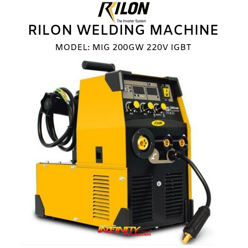 RILON MIG 200GW ตู้เชื่อมซีโอทู CO2 (IGBT) 220V