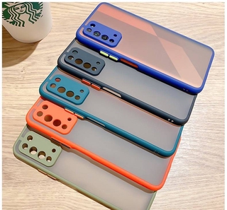 [ส่งจากไทย] เคสกันกล้องหลังด้าน เคสโทรศัพท์ Case Redmi 9A เคสกันกระแทก ปุ่มสีผิวด้าน กันรอยกล้อง ขอบนิ่มหลังแข็ง