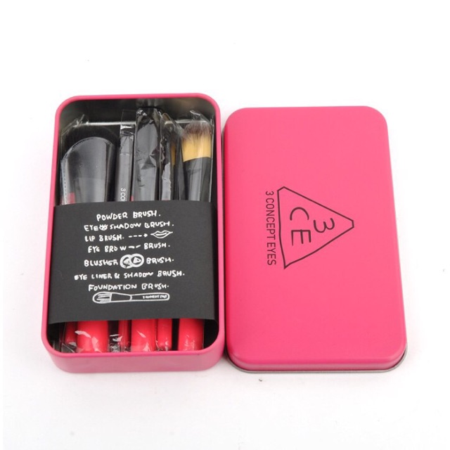 3CE แปรงแต่งหน้า 7 ชิ้น