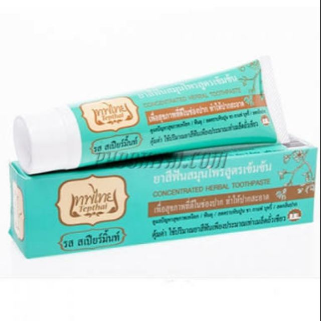 ของแท้ พร้อมส่งรับจากโรงงานTepthai รสสเปียร์มิ้น หอมมิ้นท์ สดชื่น