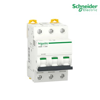 Schneider Electric - Miniature circuit-breaker, Acti9 iK60N, 3P, 32 A, C curve, 6000 A_ A9K24332 ที่ร้าน PlugOn