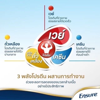 เอนชัวร์ วนิลา แบบถุงเติม 2.4 Kg Ensure Vanilla Sachet Exp.02/2027