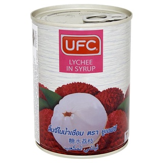 ✨ฮิตสุด✨ ยูเอฟซี ลิ้นจี่ในน้ำเชื่อม 565กรัม UFC Lychee in Syrup 565g