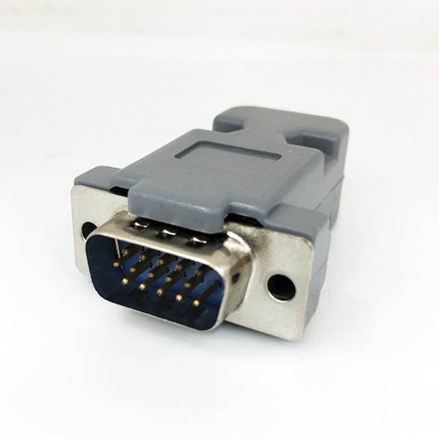 หัวประกอบ ฝาประกอบ ฝาครอบ Serial(DB9) / VGA(DB15)