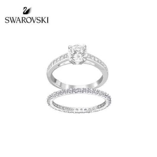 แหวน SWAROVSKI คริสตัล 💍 แหวนคู่ ของแท้ 💯%